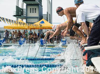 Thumbnail 2 in CIF CCS Boys Swimming Championship photogallery.