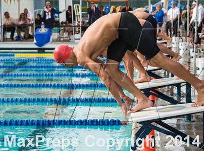 Thumbnail 1 in CIF CCS Boys Swimming Championship photogallery.