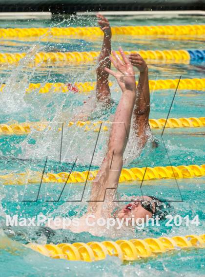 Thumbnail 3 in CIF CCS Boys Swimming Championship photogallery.