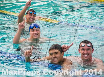 Thumbnail 3 in CIF CCS Boys Swimming Championship photogallery.