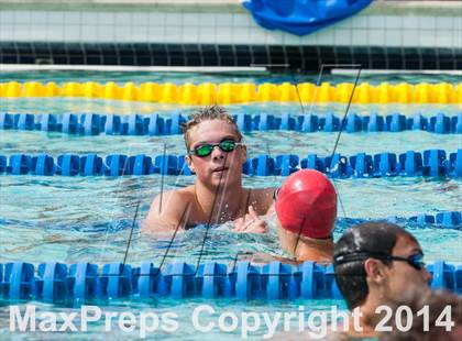 Thumbnail 2 in CIF CCS Boys Swimming Championship photogallery.