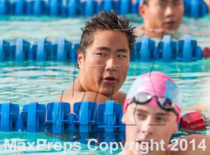 Thumbnail 3 in CIF CCS Boys Swimming Championship photogallery.