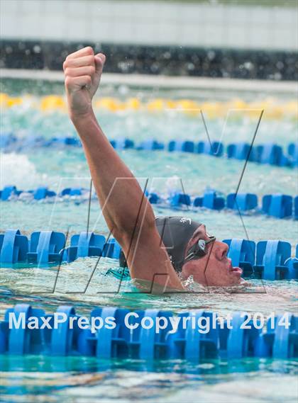 Thumbnail 3 in CIF CCS Boys Swimming Championship photogallery.