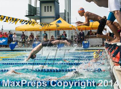 Thumbnail 1 in CIF CCS Boys Swimming Championship photogallery.