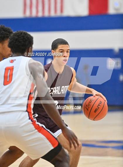 Thumbnail 1 in Bridgeland vs Pearland (McDonald's Texas Invitational) photogallery.