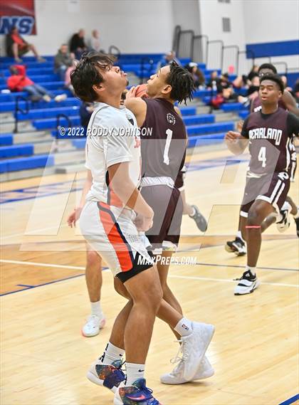 Thumbnail 1 in Bridgeland vs Pearland (McDonald's Texas Invitational) photogallery.