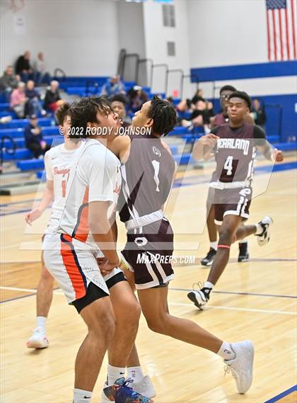 Thumbnail 2 in Bridgeland vs Pearland (McDonald's Texas Invitational) photogallery.