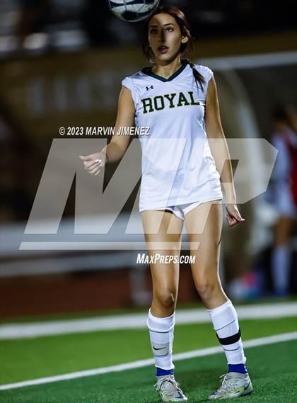 Thumbnail 2 in Oaks Christian vs Royal photogallery.