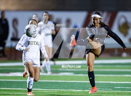 Thumbnail 1 in Oaks Christian vs Royal photogallery.