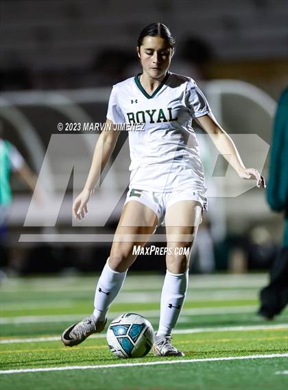 Thumbnail 1 in Oaks Christian vs Royal photogallery.