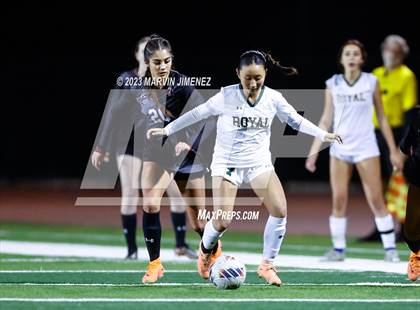 Thumbnail 1 in Oaks Christian vs Royal photogallery.