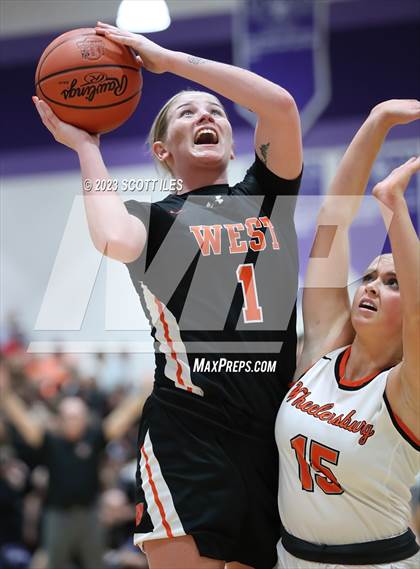Thumbnail 1 in Portsmouth West vs. Wheelersburg (OHSAA D3 Regional Final) photogallery.