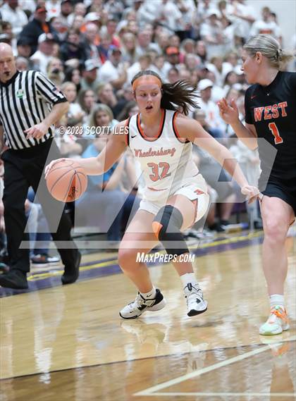 Thumbnail 2 in Portsmouth West vs. Wheelersburg (OHSAA D3 Regional Final) photogallery.