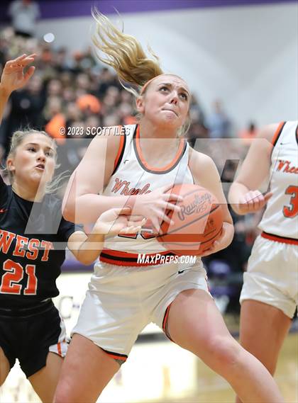 Thumbnail 1 in Portsmouth West vs. Wheelersburg (OHSAA D3 Regional Final) photogallery.