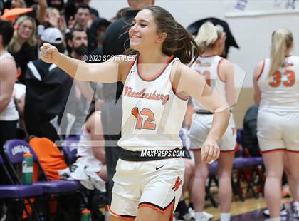 Thumbnail 1 in Portsmouth West vs. Wheelersburg (OHSAA D3 Regional Final) photogallery.