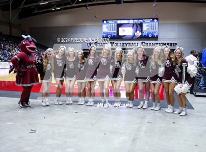 Thumbnail 3 in McKinney North vs. Flour Bluff (UIL 5A Volleyball Division I Final) photogallery.