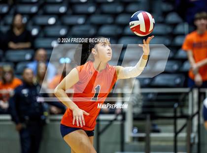 Thumbnail 3 in McKinney North vs. Flour Bluff (UIL 5A Volleyball Division I Final) photogallery.