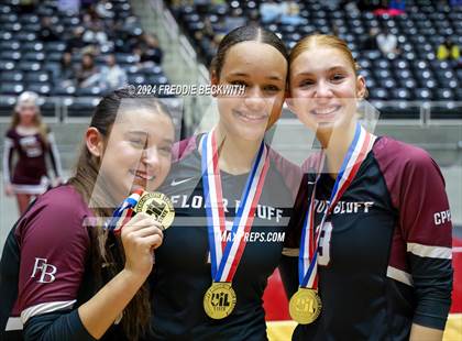 Thumbnail 2 in McKinney North vs. Flour Bluff (UIL 5A Volleyball Division I Final) photogallery.