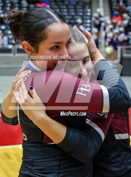 Thumbnail 2 in McKinney North vs. Flour Bluff (UIL 5A Volleyball Division I Final) photogallery.