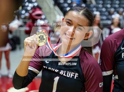 Thumbnail 1 in McKinney North vs. Flour Bluff (UIL 5A Volleyball Division I Final) photogallery.