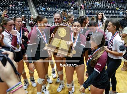 Thumbnail 3 in McKinney North vs. Flour Bluff (UIL 5A Volleyball Division I Final) photogallery.