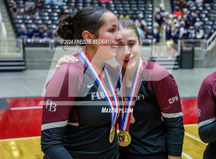 Thumbnail 1 in McKinney North vs. Flour Bluff (UIL 5A Volleyball Division I Final) photogallery.