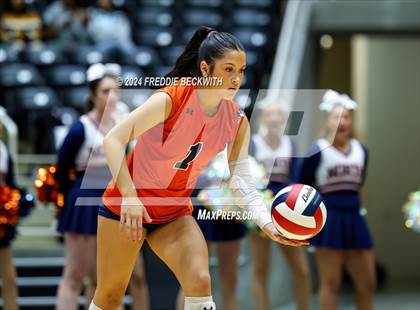 Thumbnail 1 in McKinney North vs. Flour Bluff (UIL 5A Volleyball Division I Final) photogallery.