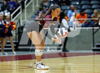 Thumbnail 2 in McKinney North vs. Flour Bluff (UIL 5A Volleyball Division I Final) photogallery.