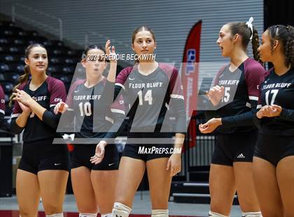 Thumbnail 3 in McKinney North vs. Flour Bluff (UIL 5A Volleyball Division I Final) photogallery.