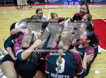 Thumbnail 3 in McKinney North vs. Flour Bluff (UIL 5A Volleyball Division I Final) photogallery.