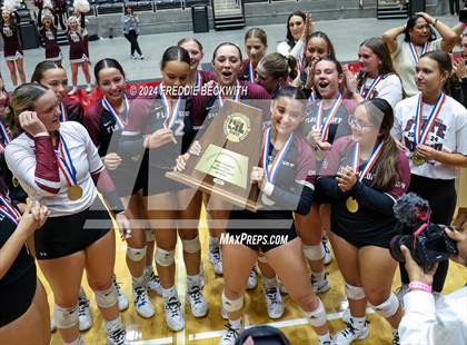 Thumbnail 1 in McKinney North vs. Flour Bluff (UIL 5A Volleyball Division I Final) photogallery.