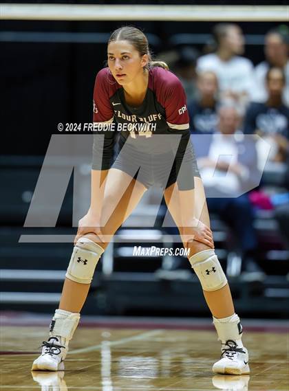 Thumbnail 3 in McKinney North vs. Flour Bluff (UIL 5A Volleyball Division I Final) photogallery.