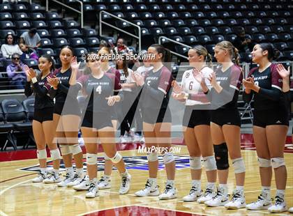 Thumbnail 3 in McKinney North vs. Flour Bluff (UIL 5A Volleyball Division I Final) photogallery.