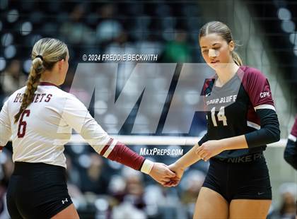 Thumbnail 3 in McKinney North vs. Flour Bluff (UIL 5A Volleyball Division I Final) photogallery.