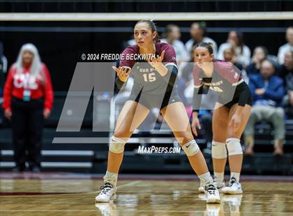 Thumbnail 2 in McKinney North vs. Flour Bluff (UIL 5A Volleyball Division I Final) photogallery.