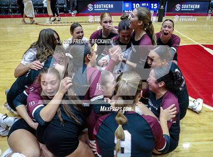 Thumbnail 1 in McKinney North vs. Flour Bluff (UIL 5A Volleyball Division I Final) photogallery.