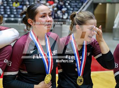 Thumbnail 2 in McKinney North vs. Flour Bluff (UIL 5A Volleyball Division I Final) photogallery.