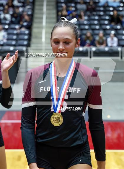 Thumbnail 2 in McKinney North vs. Flour Bluff (UIL 5A Volleyball Division I Final) photogallery.