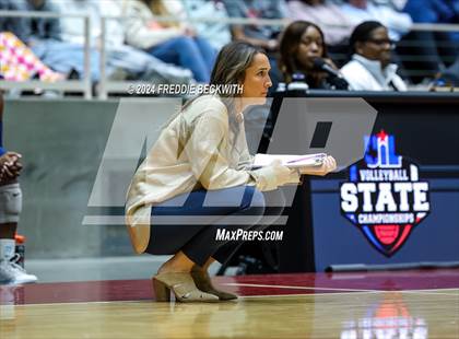 Thumbnail 2 in McKinney North vs. Flour Bluff (UIL 5A Volleyball Division I Final) photogallery.