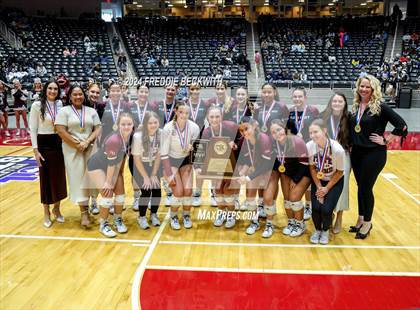 Thumbnail 1 in McKinney North vs. Flour Bluff (UIL 5A Volleyball Division I Final) photogallery.