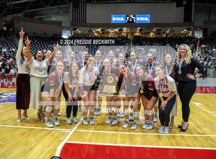 Thumbnail 3 in McKinney North vs. Flour Bluff (UIL 5A Volleyball Division I Final) photogallery.
