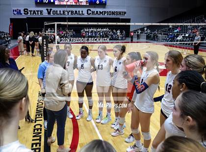 Thumbnail 2 in McKinney North vs. Flour Bluff (UIL 5A Volleyball Division I Final) photogallery.