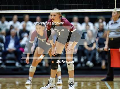 Thumbnail 3 in McKinney North vs. Flour Bluff (UIL 5A Volleyball Division I Final) photogallery.