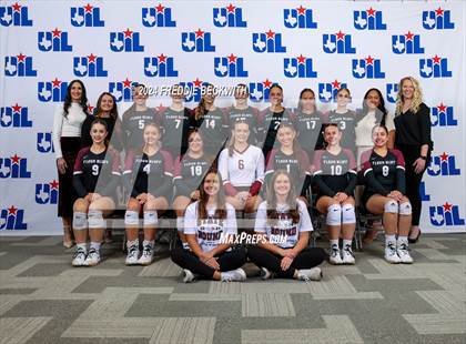 Thumbnail 2 in McKinney North vs. Flour Bluff (UIL 5A Volleyball Division I Final) photogallery.
