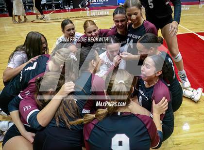Thumbnail 2 in McKinney North vs. Flour Bluff (UIL 5A Volleyball Division I Final) photogallery.