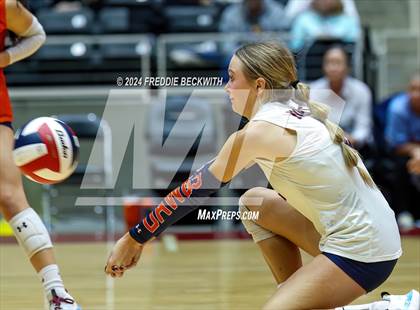 Thumbnail 1 in McKinney North vs. Flour Bluff (UIL 5A Volleyball Division I Final) photogallery.
