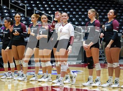 Thumbnail 1 in McKinney North vs. Flour Bluff (UIL 5A Volleyball Division I Final) photogallery.