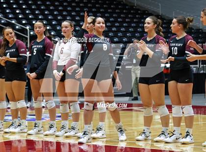 Thumbnail 3 in McKinney North vs. Flour Bluff (UIL 5A Volleyball Division I Final) photogallery.