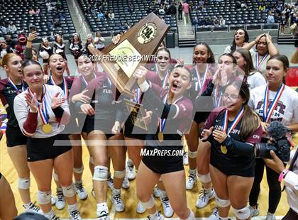 Thumbnail 1 in McKinney North vs. Flour Bluff (UIL 5A Volleyball Division I Final) photogallery.
