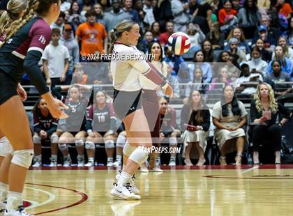 Thumbnail 2 in McKinney North vs. Flour Bluff (UIL 5A Volleyball Division I Final) photogallery.